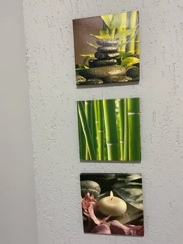 Kit 3 quadros decorativos