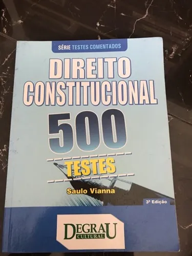Caderno de exercícios Degrau Cultual Direito Constitucional