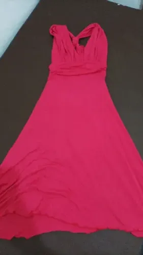 Vestido Midi em malha forrado M