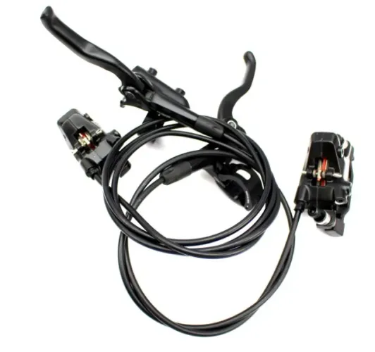 Freios À Disco Hidráulico Shimano M4100 Preto Dianteiro e Traseiro 9878