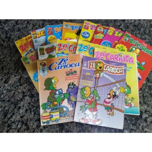 Lote de revistas Zé Carioca - Edições antigas Vendo Separadamente