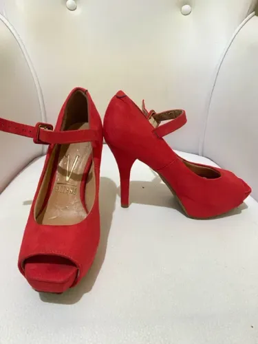 Peep Toe 33 Vizzano (usado 1 vez)