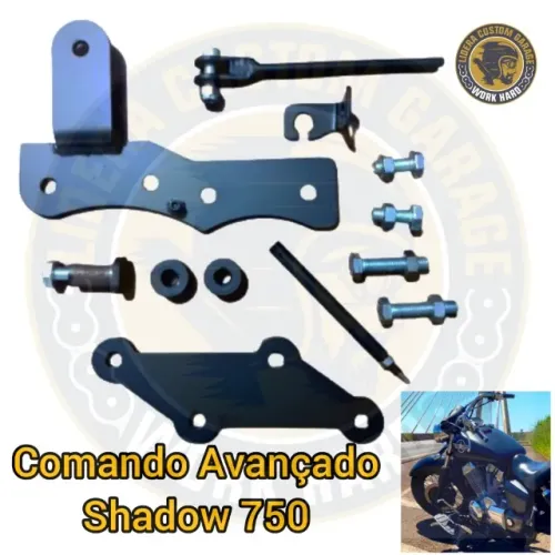 Comando Avançado Para Honda Shadow 750 Até 2009