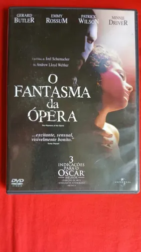 DVD - O FANTASMA DA ÓPERA  - ( 2004 )