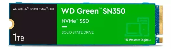 Ssd Wd Green Sn350 1tb M.2 2280 Nvme 2400 Mb/s