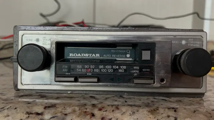 Roadstar Som Auto - 28-87500X antigo lindo e funcionando