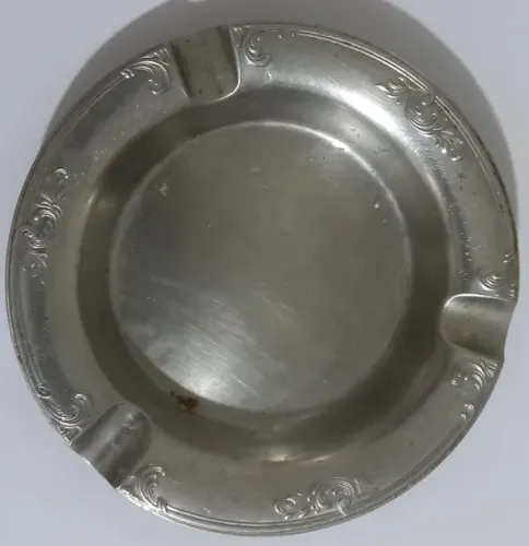 Cinzeiro Antigo Anos 80 Inox Hércules