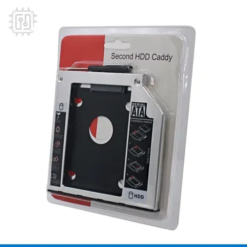 Adaptador Dvd Para Hd Ssd Notebook Drive Caddy 12,7mm Sata