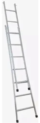 Escada extensiva 7 degraus Material Metalon Altura 2,18m × 3,80m Marca ALG