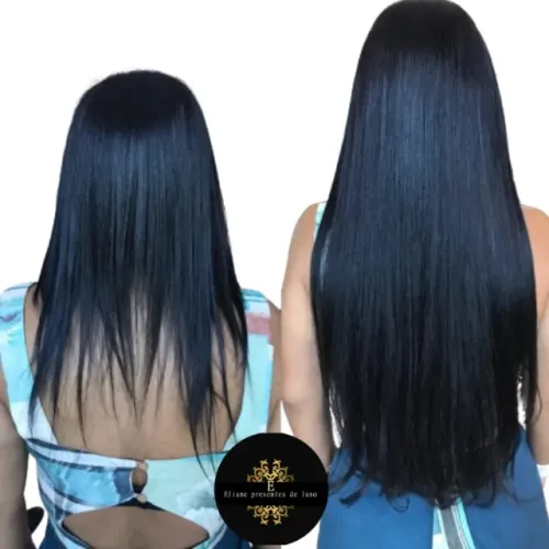 Super promoção em cabelo bio humano vem com 2 telas