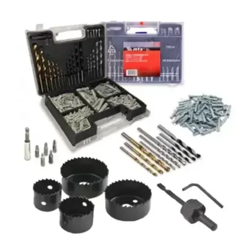 Kit Ferramentas 300 Peças Mtx Broca /madeira /parede /serra
