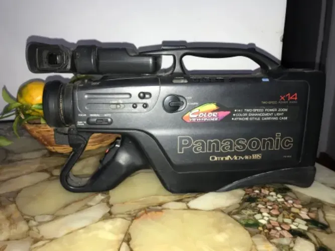Filmadora vintage não funciona!