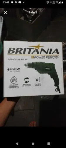 Furadeira profissional Britânia