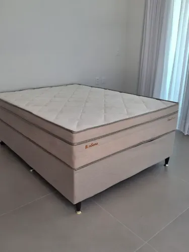 Cama Box casal bon sono molas ensacadas Grand sued 