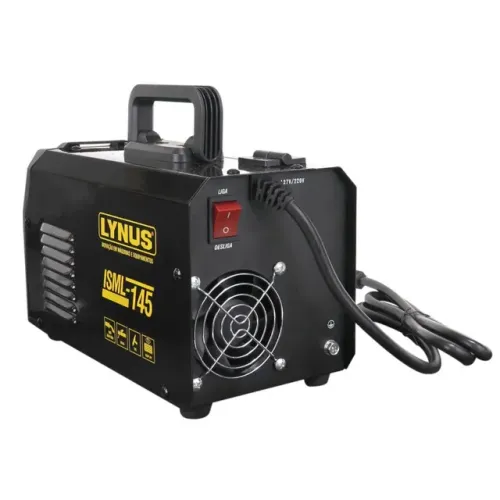 Inversora de Solda Multiprocessos Lynus MIG-MMA-TIG 100 A 220 Volts ISML-145