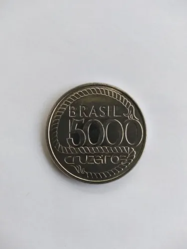 Moeda 5000 Cruzeiros 1992, Bicentenário De Tiradentes