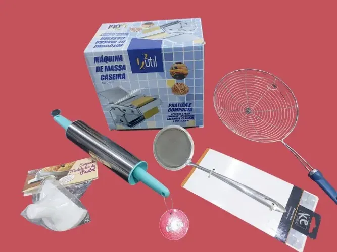 Kit para Fabricação de Pasteis, Crie pastéis deliciosos e crocantes