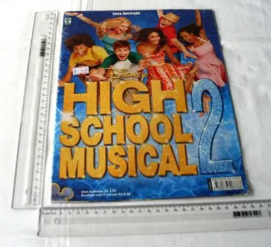 Álbum De Figurinhas - High School Musical 2 - Vazio - 2007