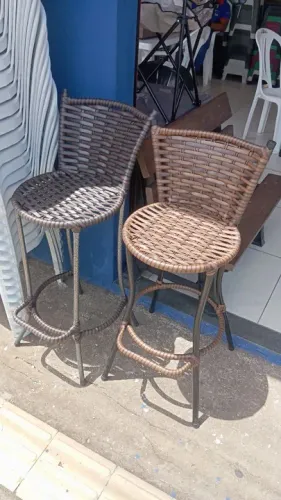 Banqueta alta de fibra ou banco nos melhores preços, venha conferir!!