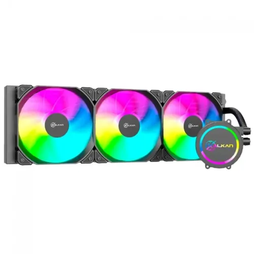 Water Cooler Kalkan Iota 360mm Led ARGB Intel/AMD LGA1700/2066/2011 | AM5 - WZetta
