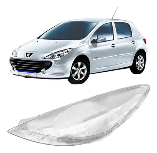 Lente Farol Peugeot 307 2007 2008 2009 2010 2011 2012 Le