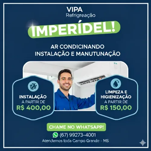 AR CONDICIONADO - LIMPO