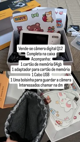 Vende câmera Q12
