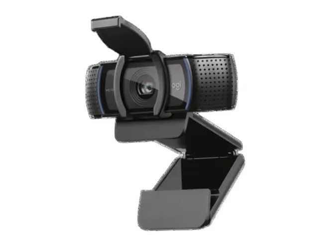 Webcam Logitech C920s Pro HD, USB, Full HD, 1080p, Com Microfone, Preto