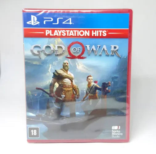 Em estoque game God of War ps4