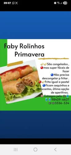 Faby Rolinhos Primavera