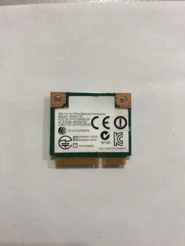 Placa Mini Pcie Wireless Dual Band Bluetooth 5.0 Seminovo AR5B125