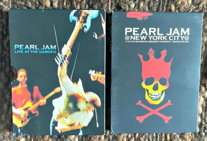 PEARL JAM LIVE AT THE GARDEN DVD DUPLO IMPORTADO CAPA DUPLA EXCELENTE ESTADO 