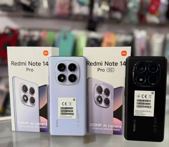 ***Xiaomi Redmi Note 14 Pro 5G NFC 256GB /08GB RAM Novo Lacrado Entregamos ***