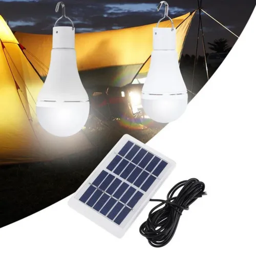 Lâmpada carregamento solar