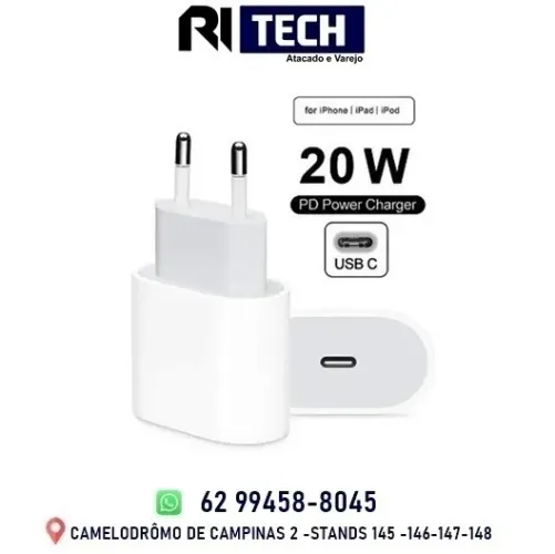Carregador Apple Original 20W Fonte Usb-c