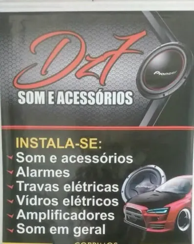 Instalação de som automotivo do mercado livre shopee