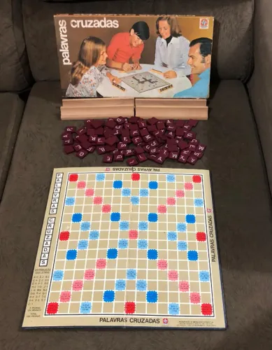 Jogo Palavras Cruzadas Estrela Anos 70 - Antigo