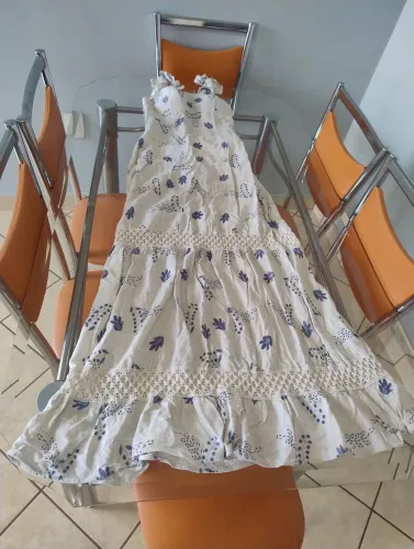 Vestido Longo Estampado Floral