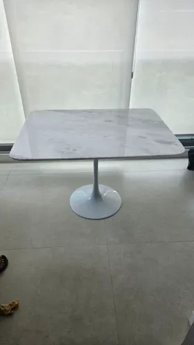 Fabricamos mesa saarinen tulipa + tampo retangular 1.40x0.80 espirito santo 