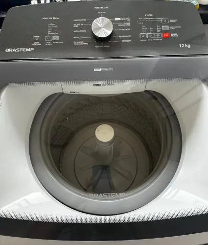 Máquina de lavar Brastemp 12 kg - Quente e Frio