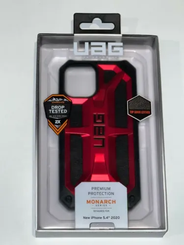 capa para iphone 12 mini uag monarch leather autentico