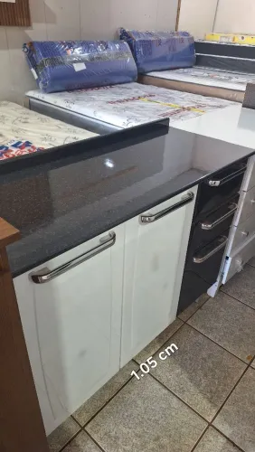 Balcão de cozinha de aço