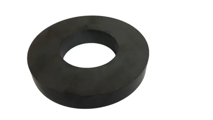 2 Imãs Ferrite 115x56x18 Imantado Ima Para Alto Falante