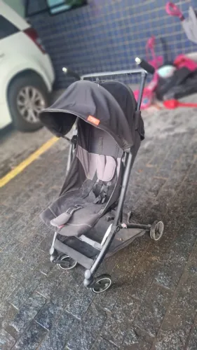 Carrinho De Bebê Para Viajem Dobrável Pockit + All-city