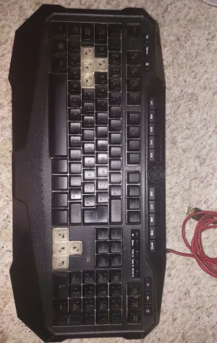 Teclado Gamer Warrior Multilaser