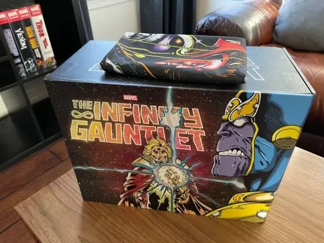 Coleção Infinity Gauntlet Box Set completo, apenas vol 1 aberto perfeito estado!