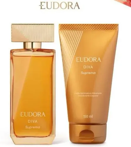 Kit Perfume Diva+ Hidratante 