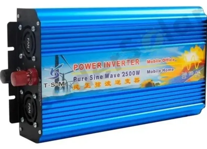Inversor Tensão Tsm 24V 220v 2500w 5000w onda Senoidal Pura
