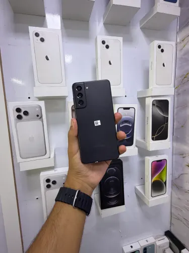 SAMSUNG S21 FÉ PRETO COM CAIXA