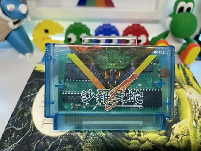Jogo Salamander Famicom NES Original Jp